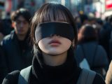 街中で、目隠しされる女性　滋賀県　東近江市　2026年05月15日