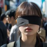 街中で、目隠しされる女性　大阪府　豊中市　2026年05月21日