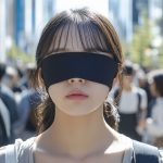 街中で、目隠しされる女性　愛知県　豊橋市　2026年06月11日